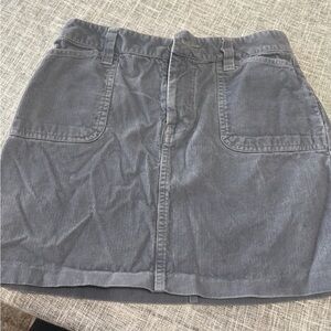Old Navy Gray Mini Skirt